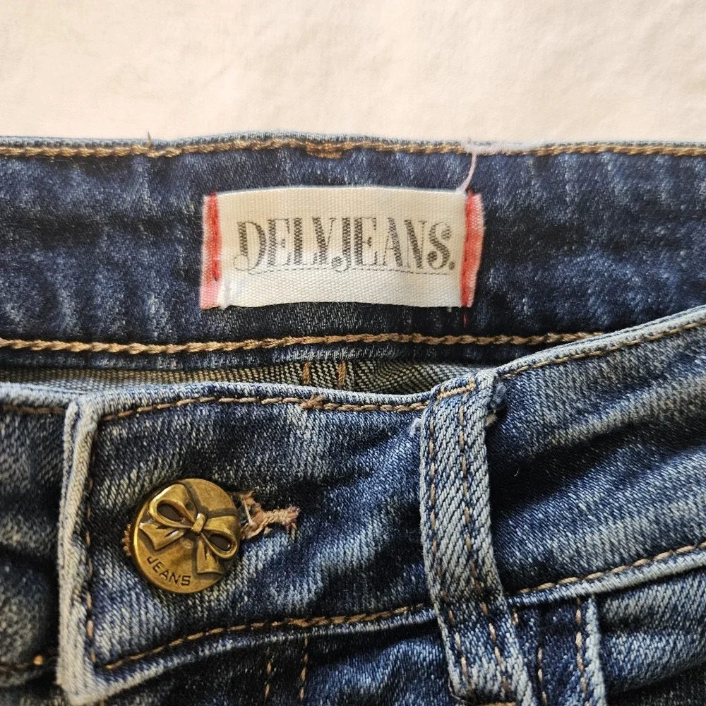RARE Dely Jeans x‎ Miffy (Dick Bruna) Archive Mom Jeans A3-518 Patch